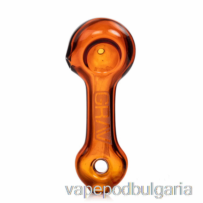 Vape 10000 Дръпки Grav Mini Spoon Amber